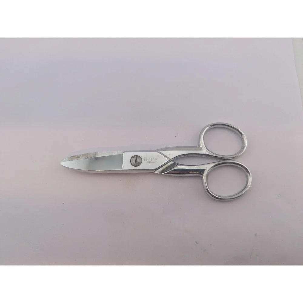 Gingher Scissors 4 Inch Rounded Pocket Shears Italy Blunt Tip MADE IN GERMANY